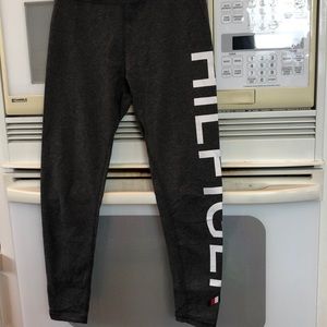 Tommy Hilfiger Sport Leggings, Gray, Size Small